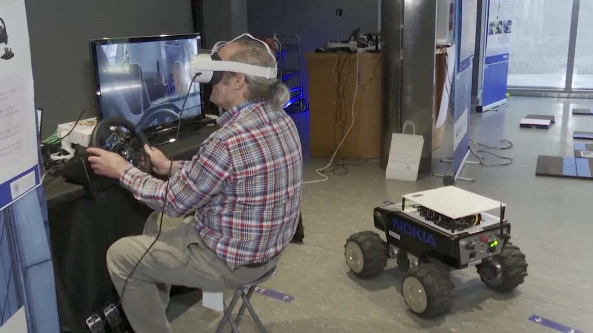 Valencia exhibe las múltiples aplicaciones de la tecnología 5G en robótica en el V5G days