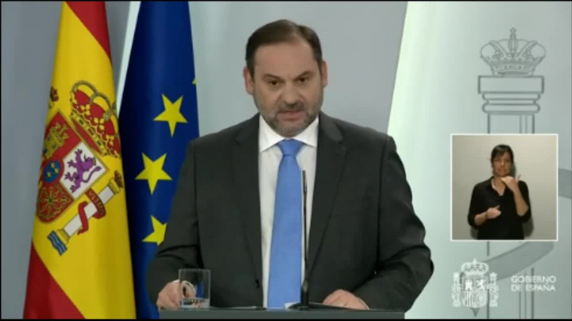 Ábalos: &quot;Las medidas de restricción están funcionando&quot;