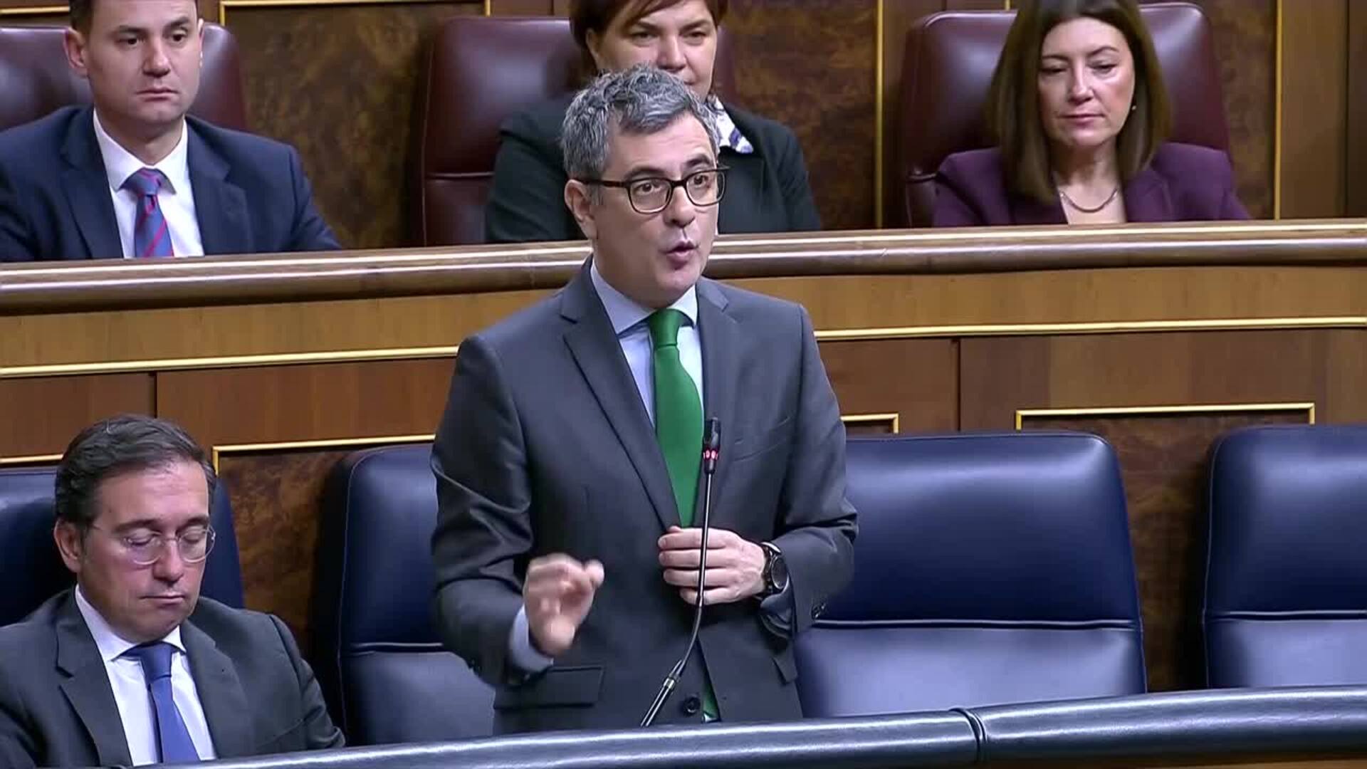 Bolaños "discrepa" de la sentencia a García Ortiz: "Las dudas que tenía se mantienen"