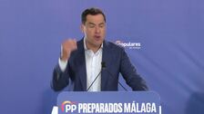 Juanma Moreno clama contra Pedro Sánchez por la sequía: «Andalucía se muere de sed ante la incapacidad del Gobierno»