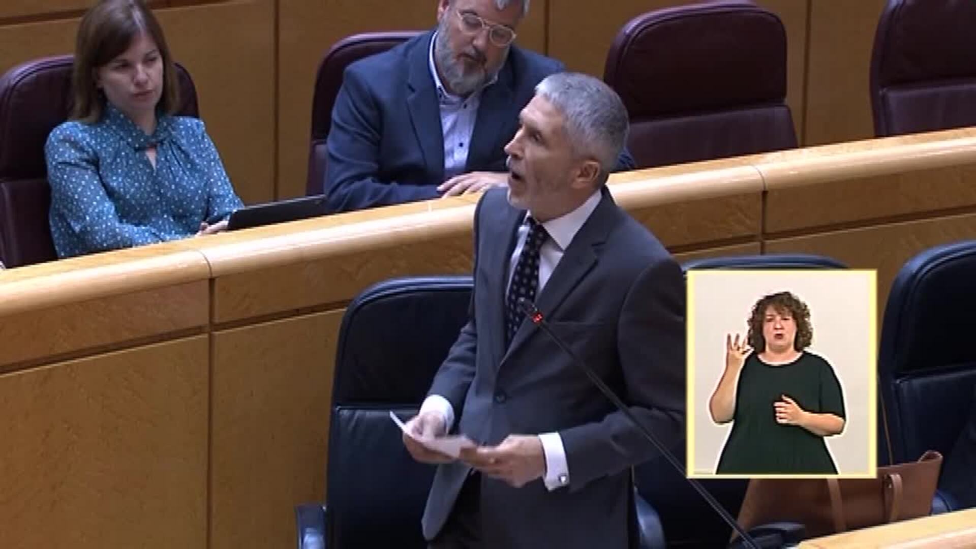 Marlaska niega que haya cloacas y vincula intervenciones telefónicas a persecución de delitos