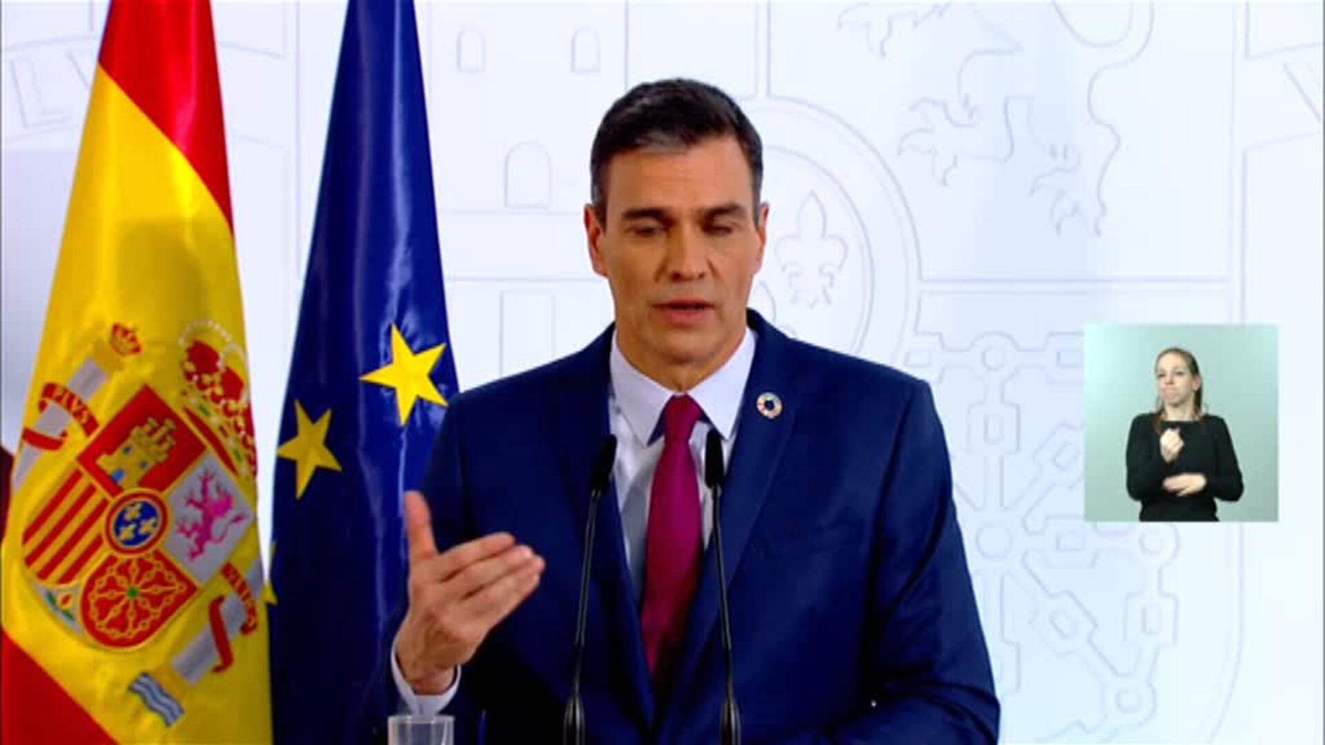 Pedro Sánchez anuncia una renovación de la Corona