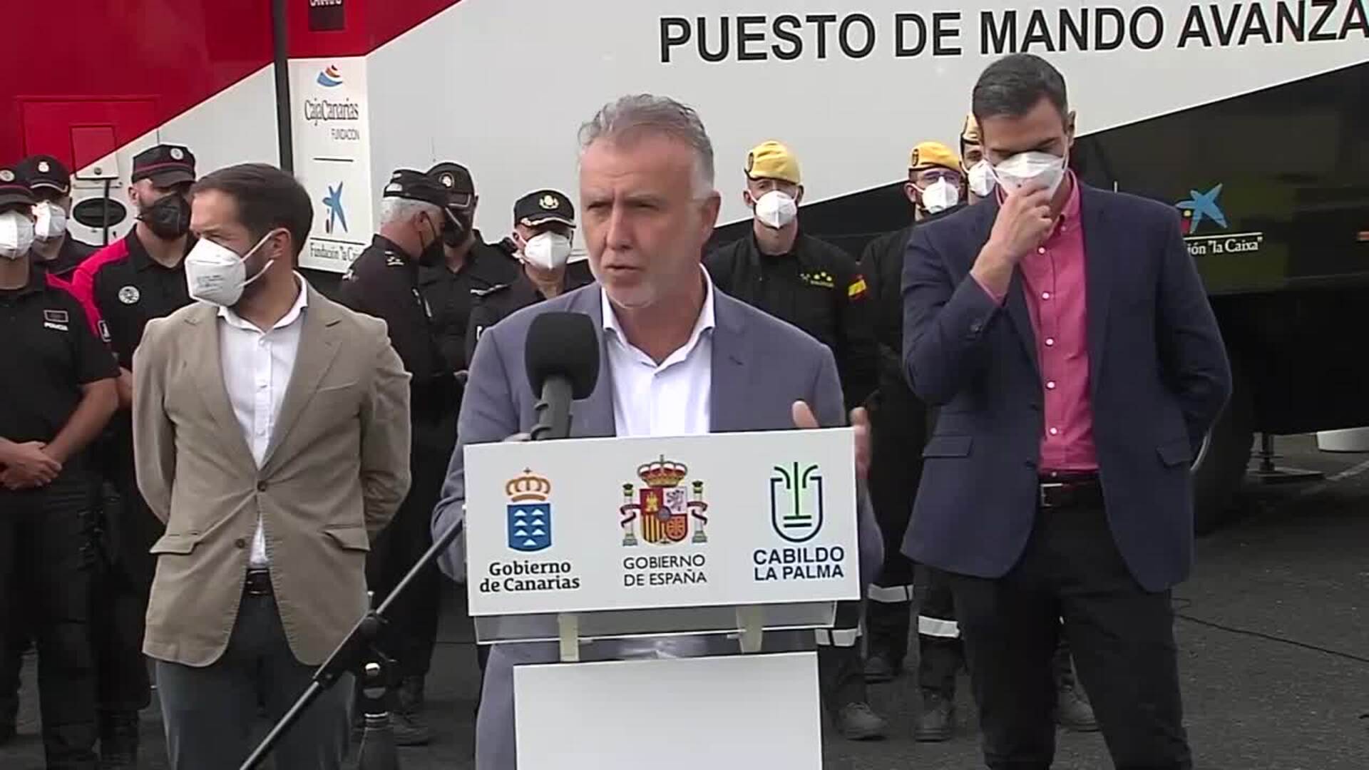 Torres asegura que el fin del volcán &quot;mas destructivo&quot; da paso a la &quot;reconstrucción&quot;