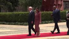 Lula llega al palacio presidencial de Colombia para reunirse con Petro