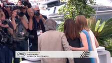 Sesión de fotos al equipo de la película 'Vie privée' en Cannes