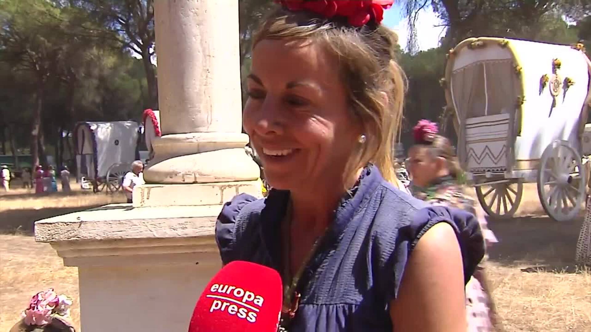 Romeros de Triana expresan su “ilusión y emoción” al volver a los caminos del Rocío