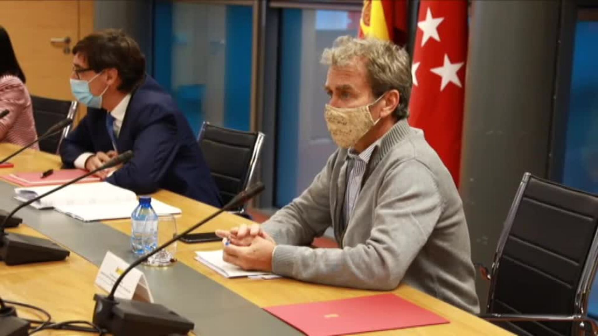 Tensa reunión del Grupo COVID