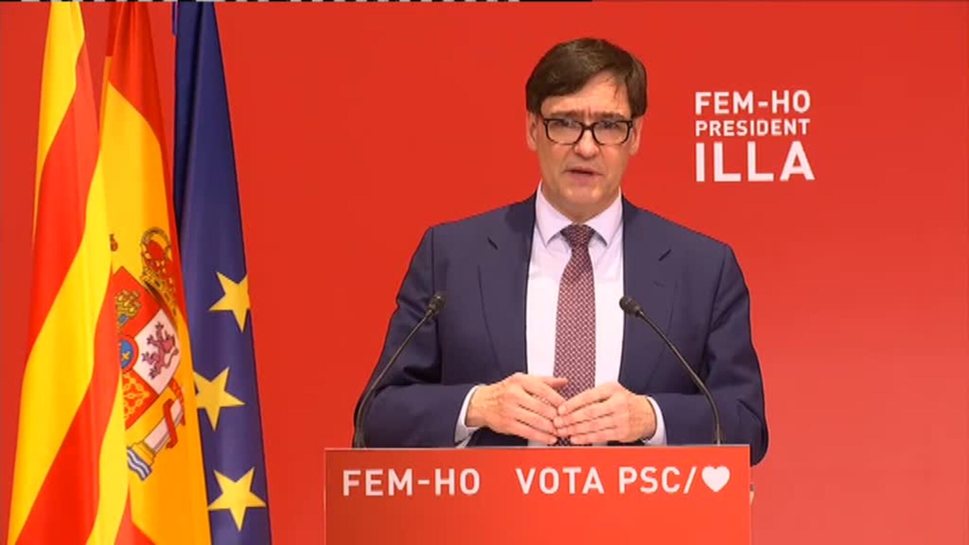 Illa: &quot;El Gobierno de España nunca ha mirado hacia otro lado&quot;