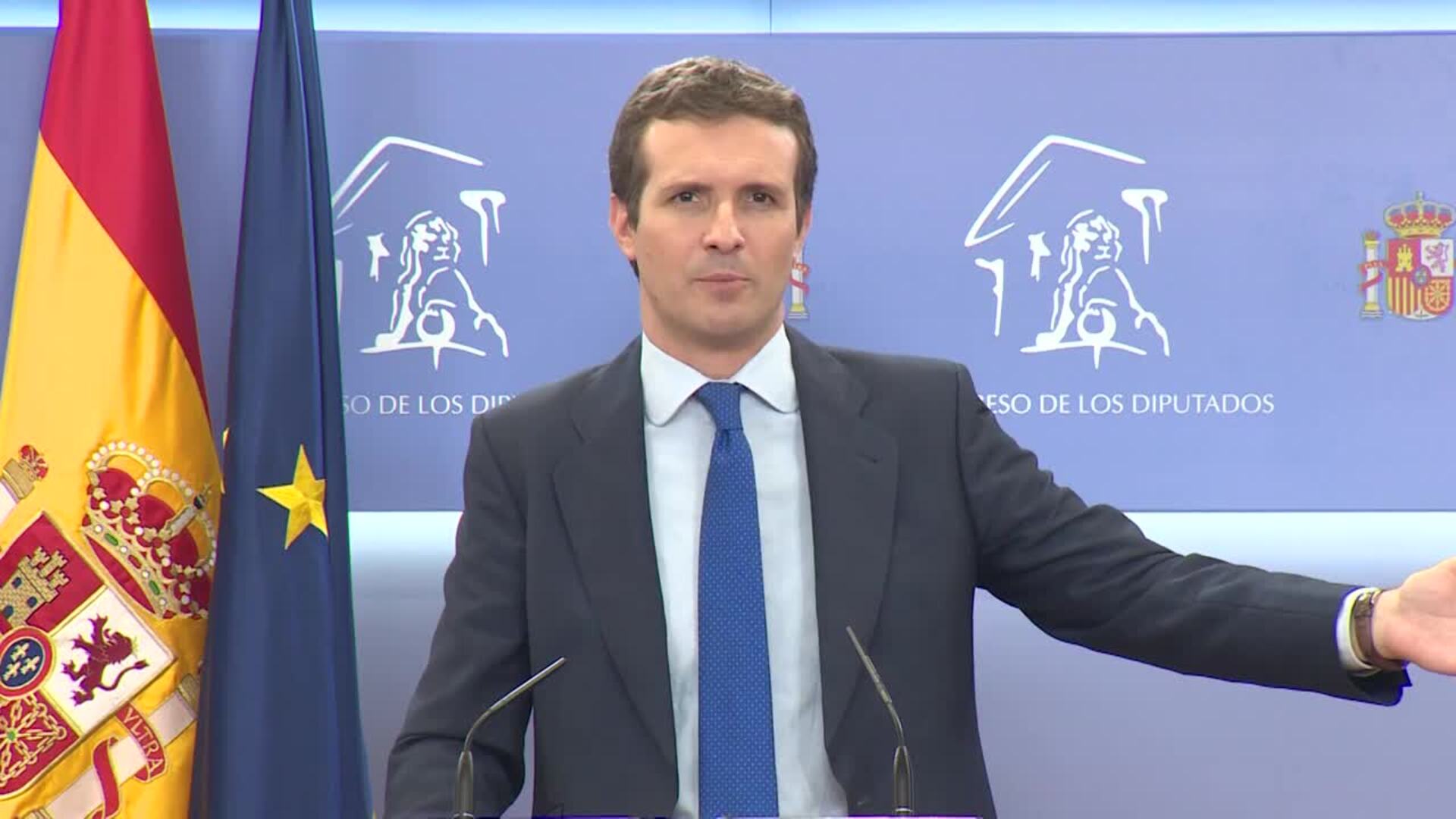 Casado reitera su &#039;no&#039; e insta a hablar de &quot;coaliciones de gobierno&quot;