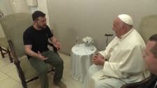 El papa y Zelenski hablan de "paz justa" y ayuda humanitaria en la cumbre del G7 italiano