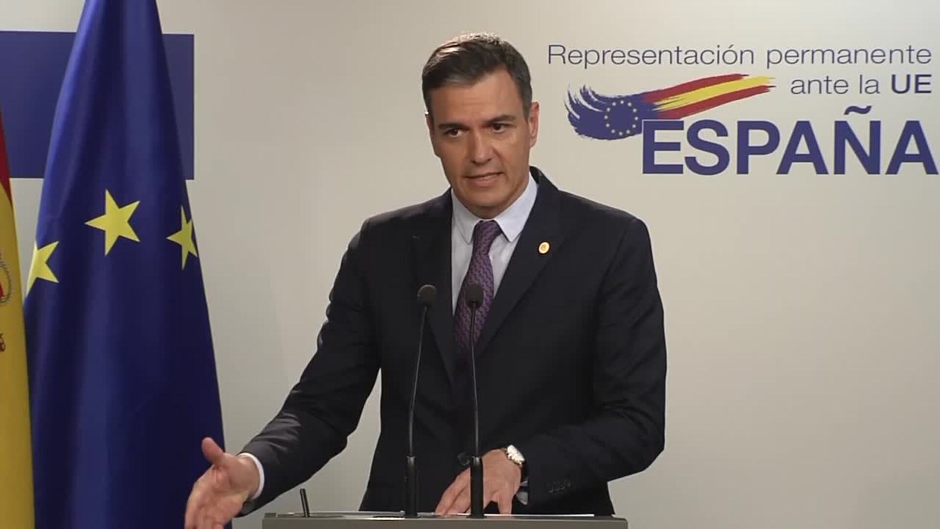 Sánchez elogia el trabajo de Marruecos para intentar evitar el &quot;asalto violento&quot; en Melilla