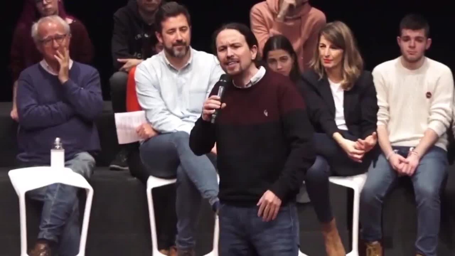 Pablo Iglesias reivindica la gestión de Podemos en el Ejecutivo