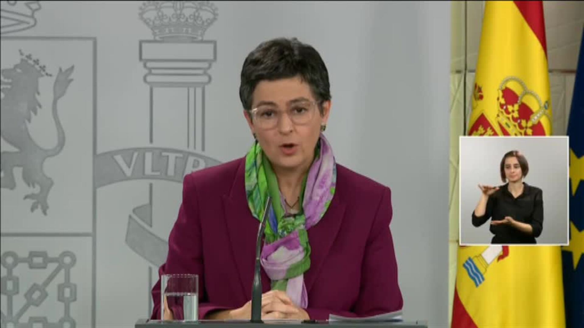 González Laya: &quot;Me consta que hay un cargamento de respiradores que, por ahora, no va a salir de Turquía&quot;