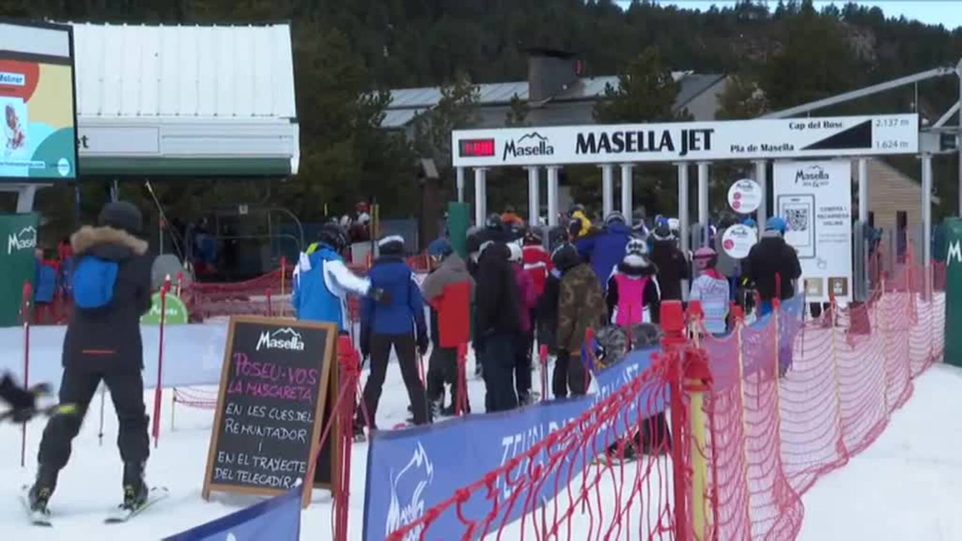 Arranca una temporada de esquí con niveles de hace dos años