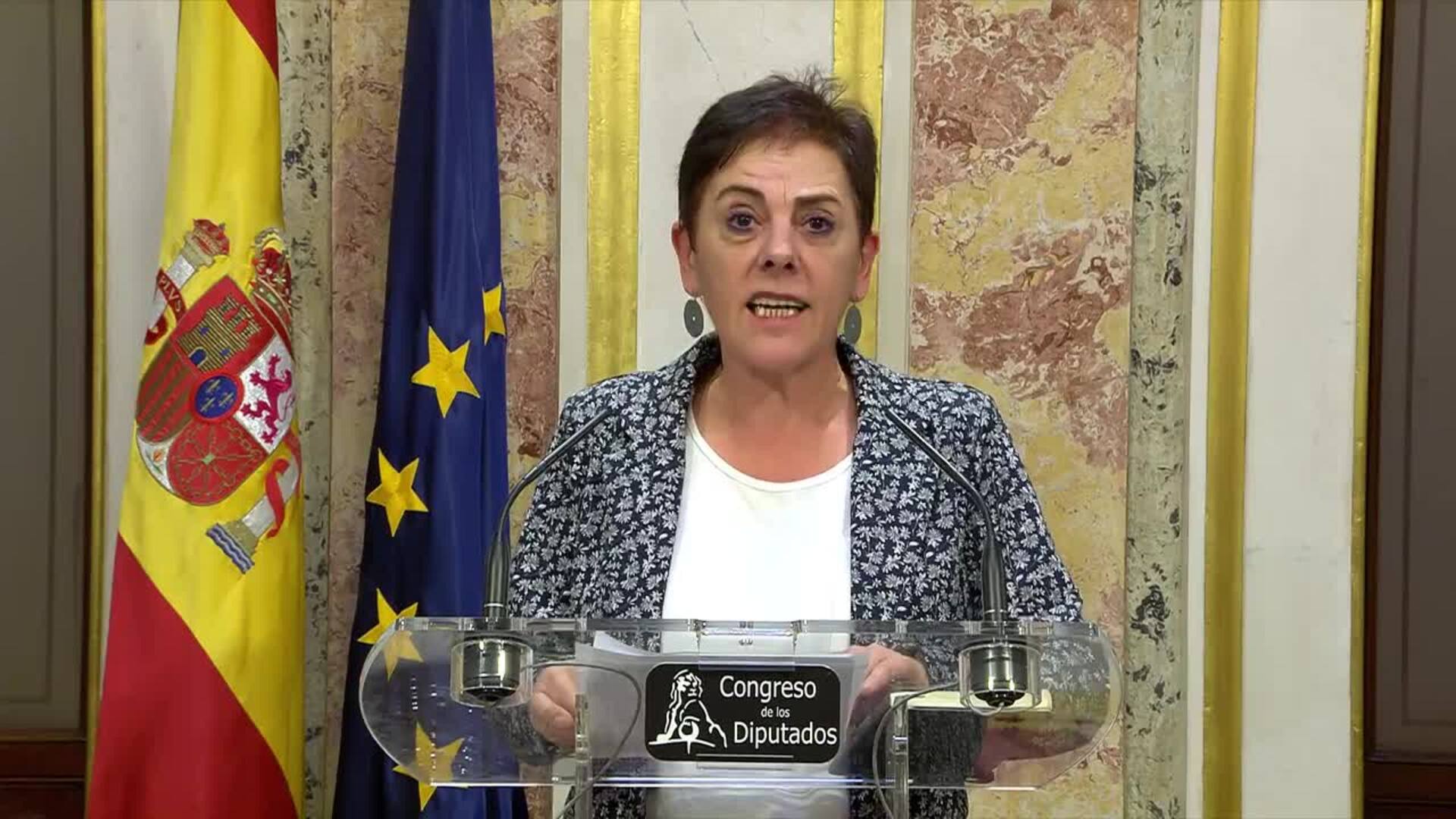 Bildu &quot;no regalará&quot; su voto a Sánchez en la investidura