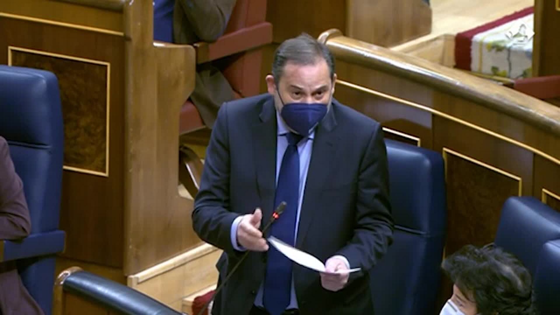 Ábalos evita preguntas de Plus Ultra y acusa al PP de hacer &quot;ruido&quot;