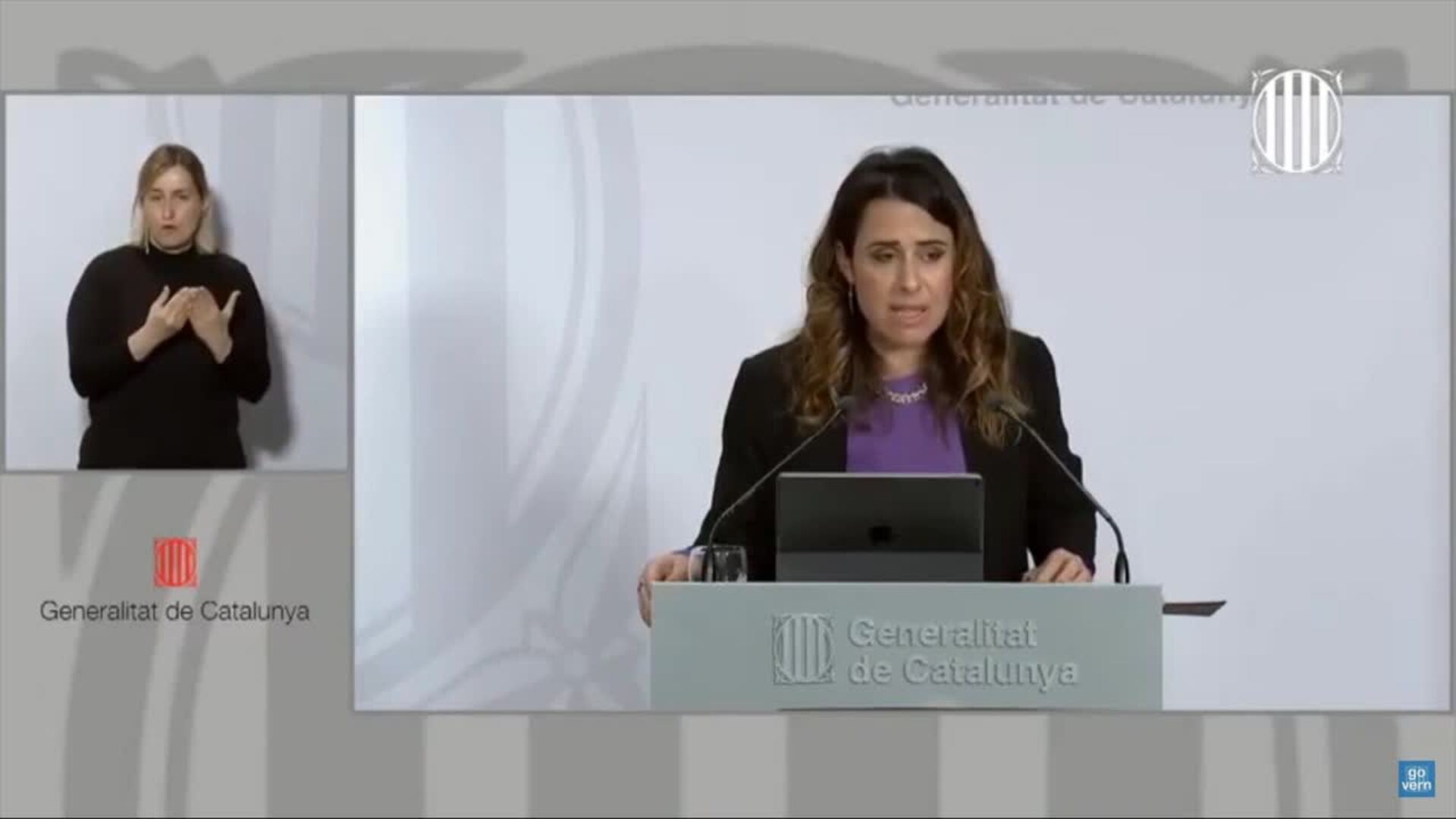 El Govern celebra la vuelta presencial a la escuela y descarta cambiar protocolos por ahora