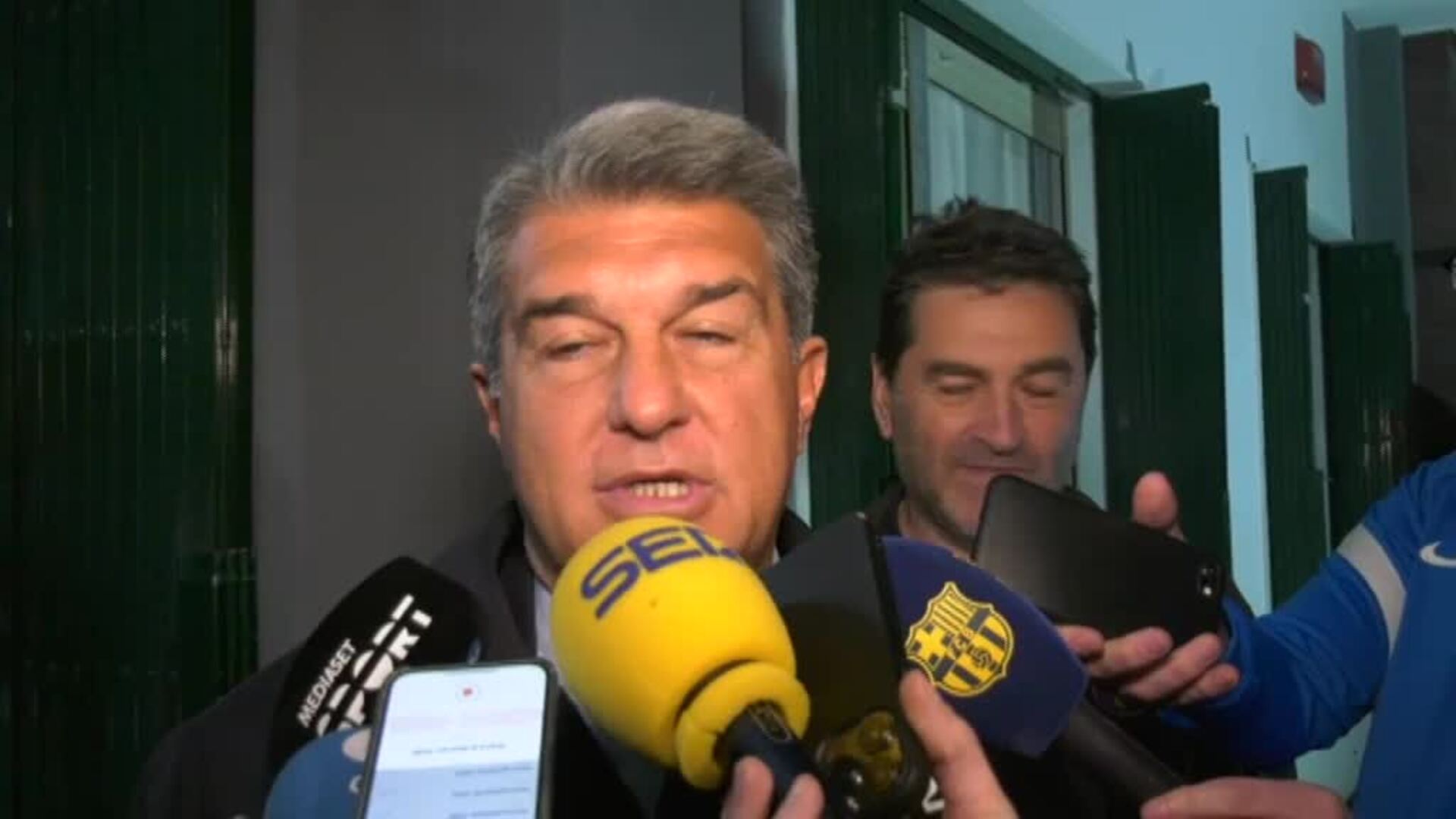 Laporta: &quot;No ha habido ningún tipo de negociación con Haaland&quot;