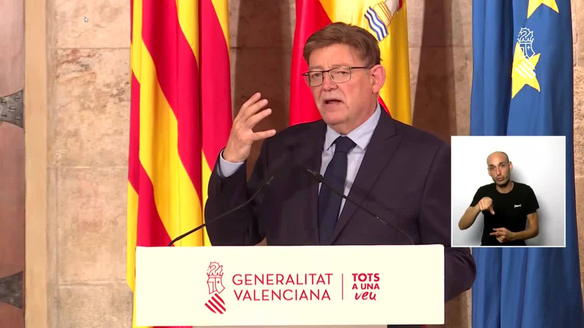 Puig sobre el certificado Covid: &quot;Es el acelerador de la normalización&quot;