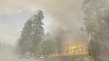 Cinco desaparecidos en el mayor incendio forestal de la historia de Estados Unidos