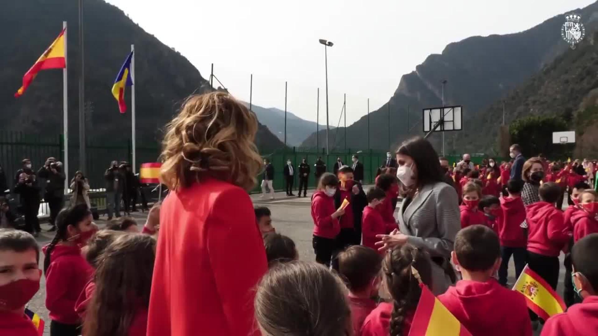 Los Reyes protagonizan sus imágenes más tiernas en Andorra