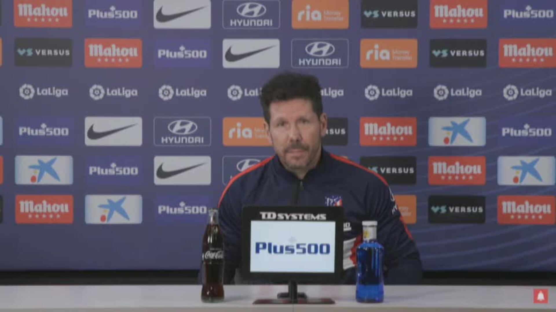 Simeone: &quot;En el momento en el que hablé por teléfono con Luis me encontré lo que transmite en el campo&quot;