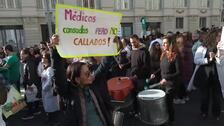 Los médicos salen a la calle en contra del estatuto de Sanidad