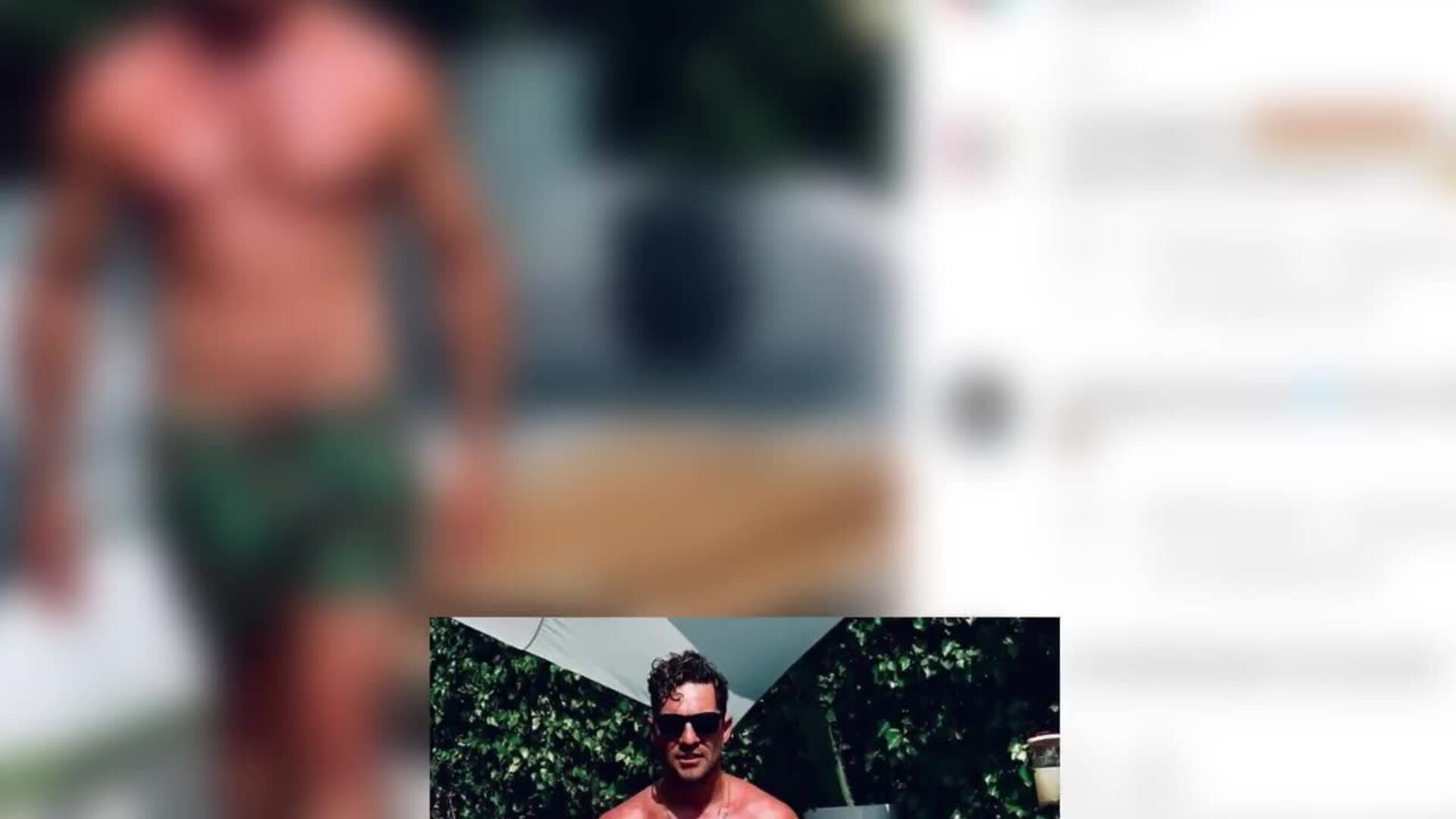 David Bisbal apura sus vacaciones antes de volver a los escenarios