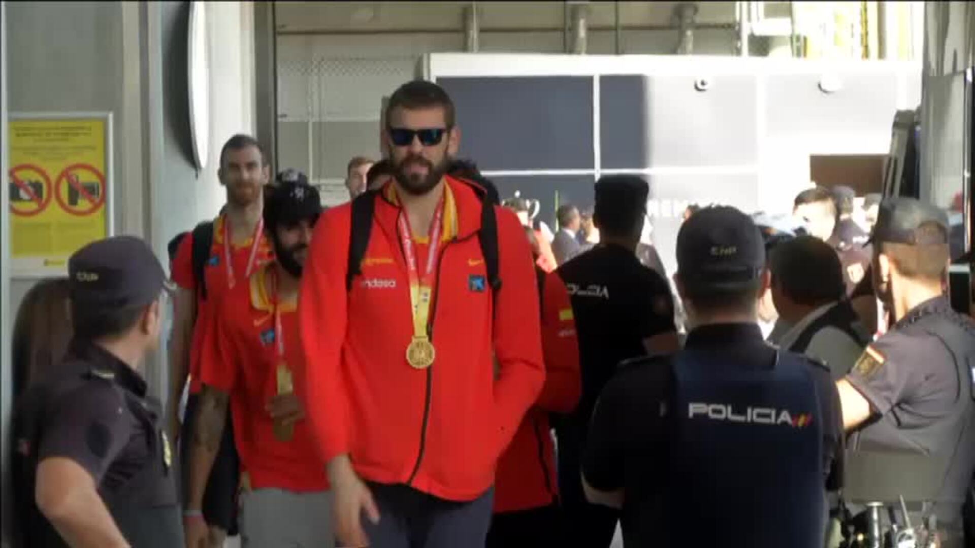 La selección española ya está en Madrid para celebrar el título mundial