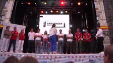 Los santanderinos homenajean a sus deportistas olímpicos