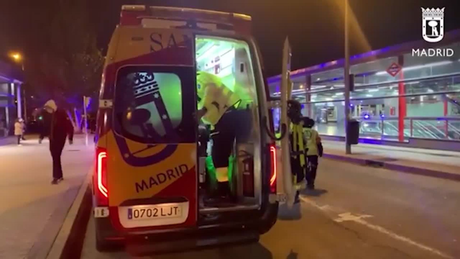 Varon muy grave tras ser arrollado por el tren en Villaverde Alto