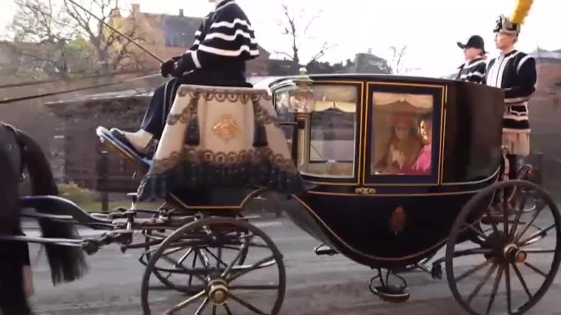 Cena de gala de los Reyes en Suecia