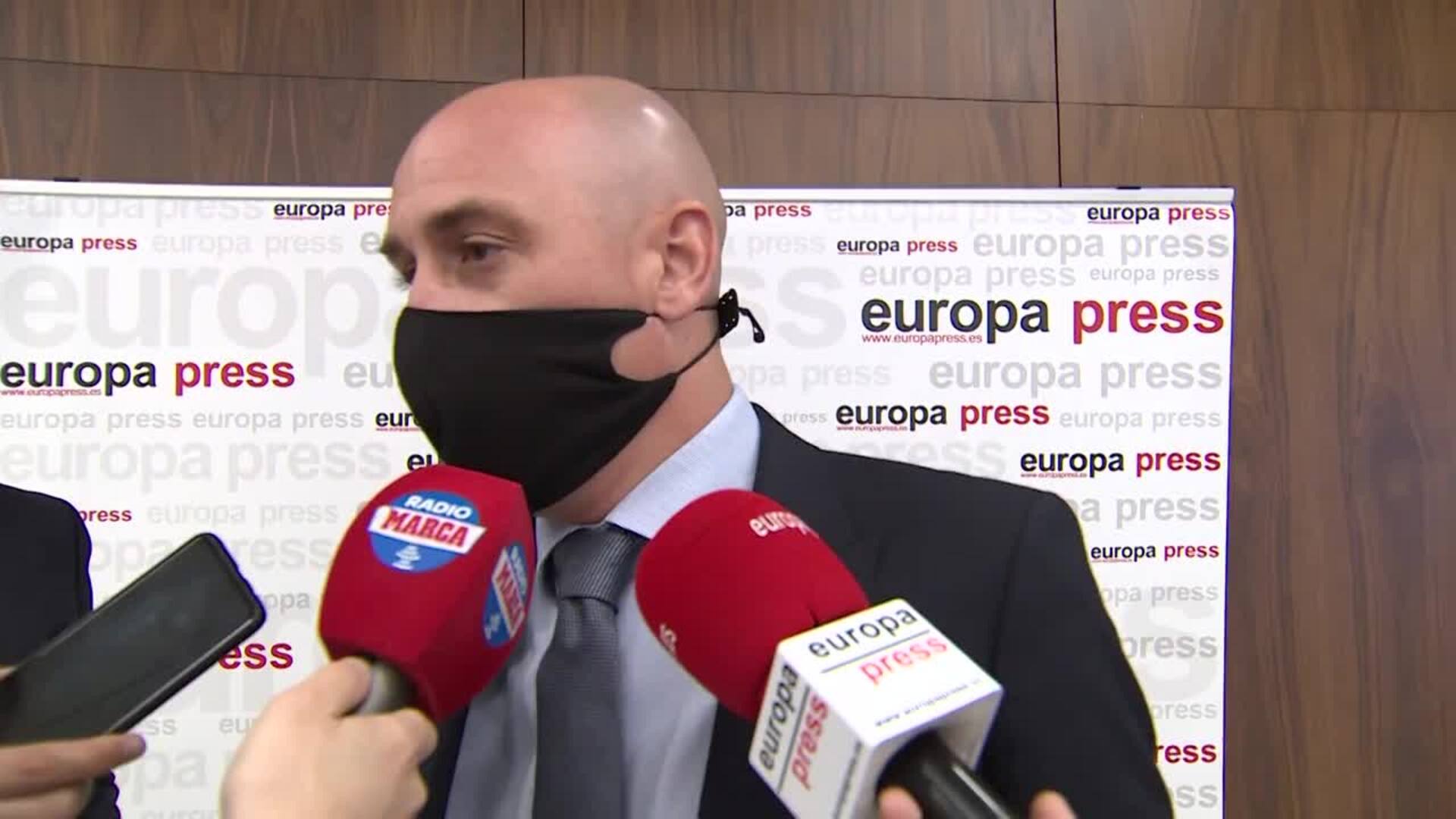 Rubiales: &quot;Hemos intentado hacer lo mejor para nuestros jugadores&quot;