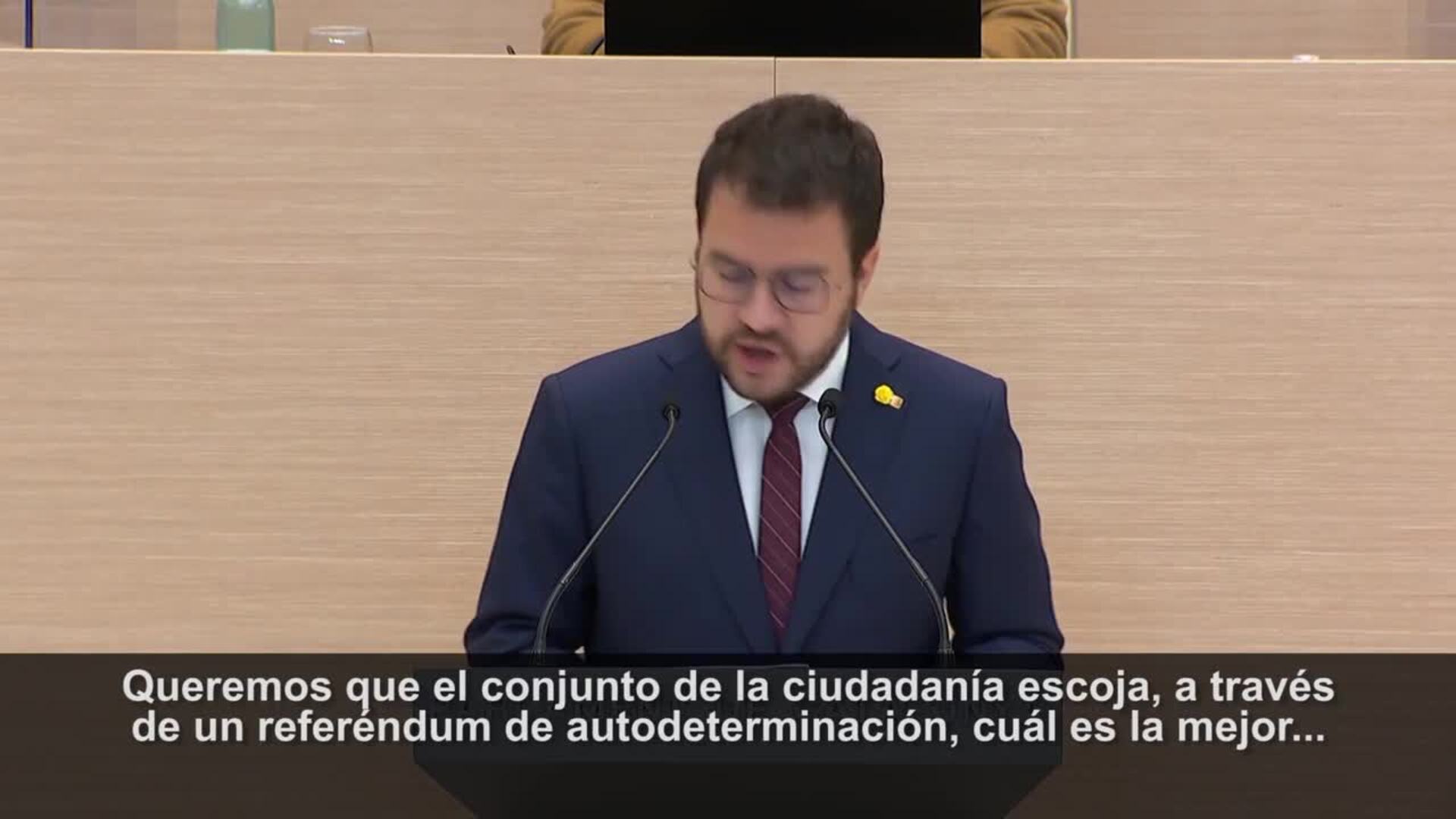 Aragonès fracasa en su primer intento de ser president