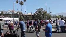 Ambiente previo al partido del Mundial de Clubes entre el PSG y el Atlético de Madrid