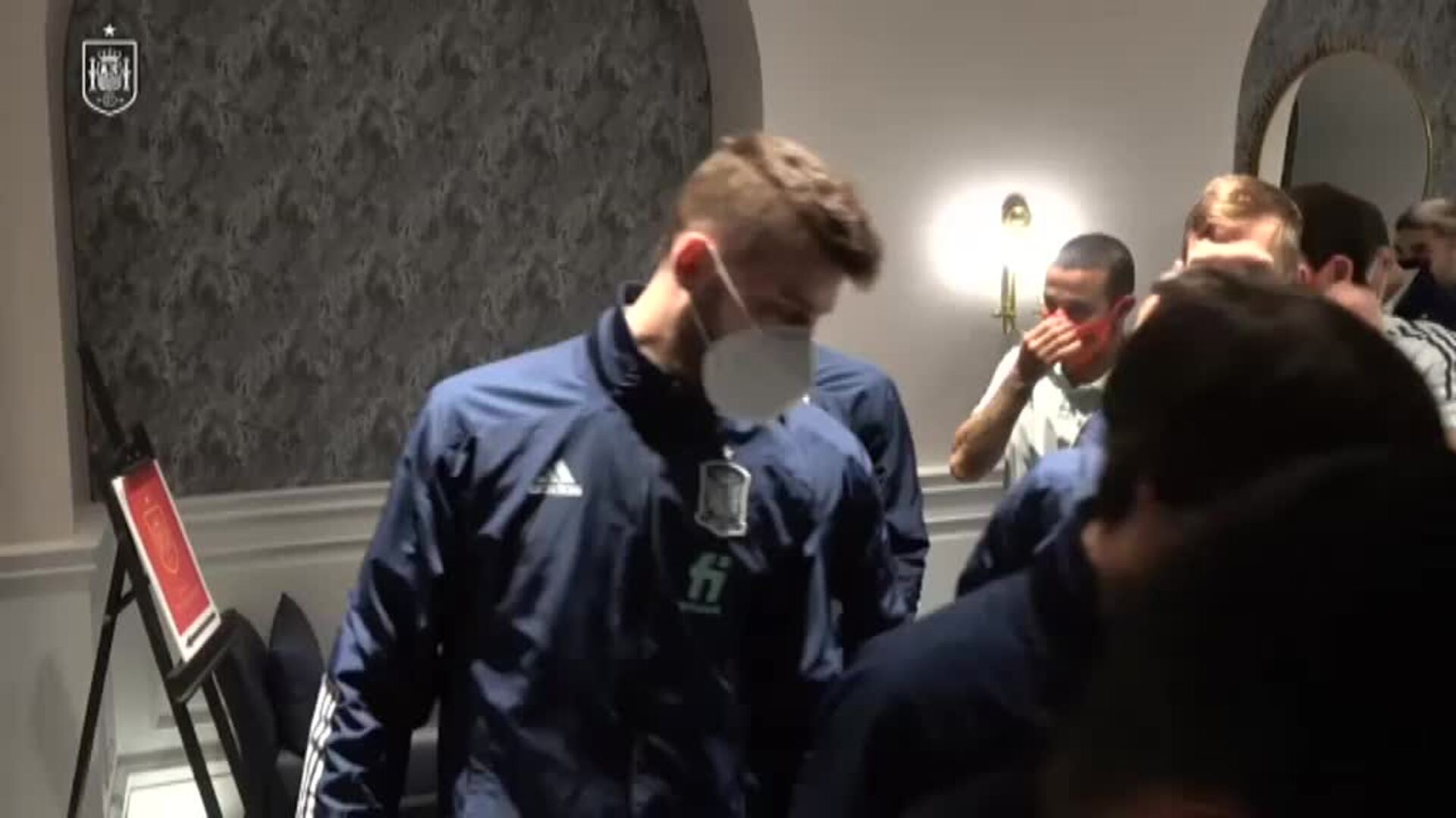 La selección española de fútbol podría ser vacunada mañana