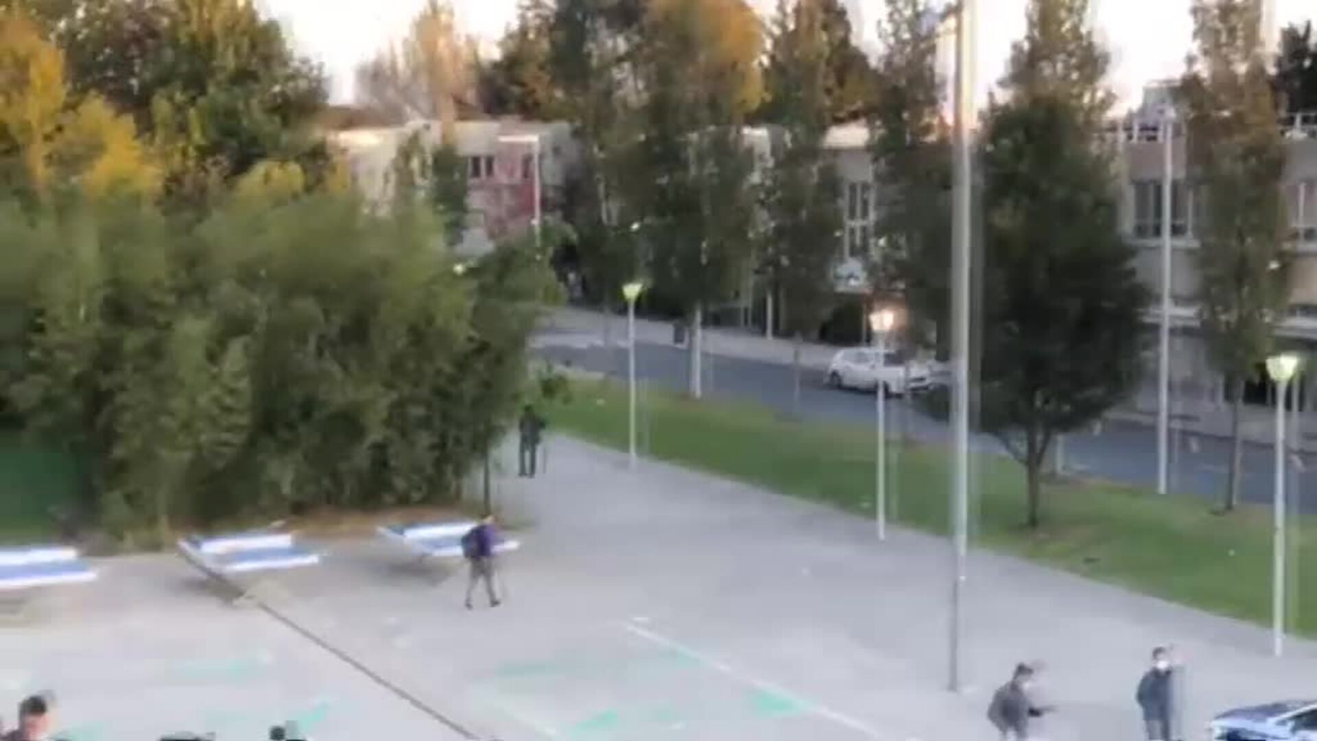 Detenido un joven que ha irrumpido a tiros en el campus de Leioa de la UPV