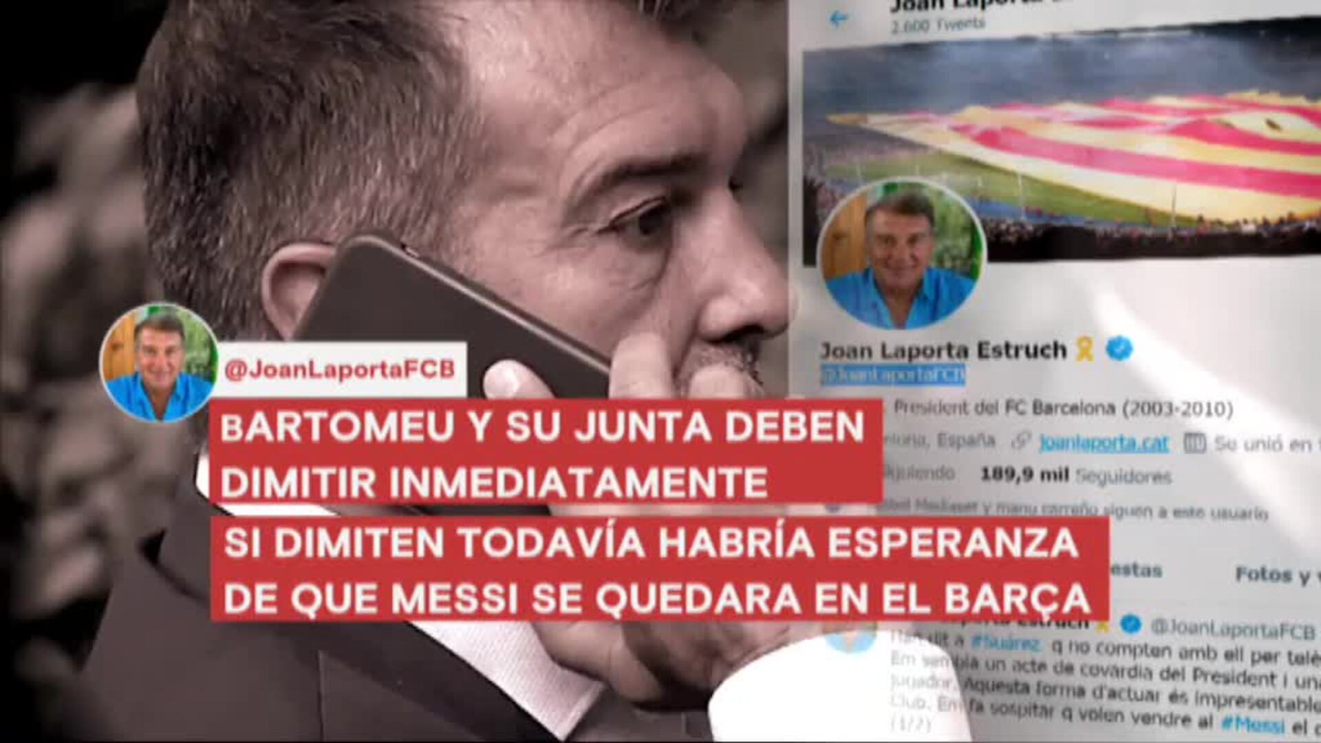 El adiós de Messi sacude al barcelonismo: &quot;Estamos muy dolidos&quot;