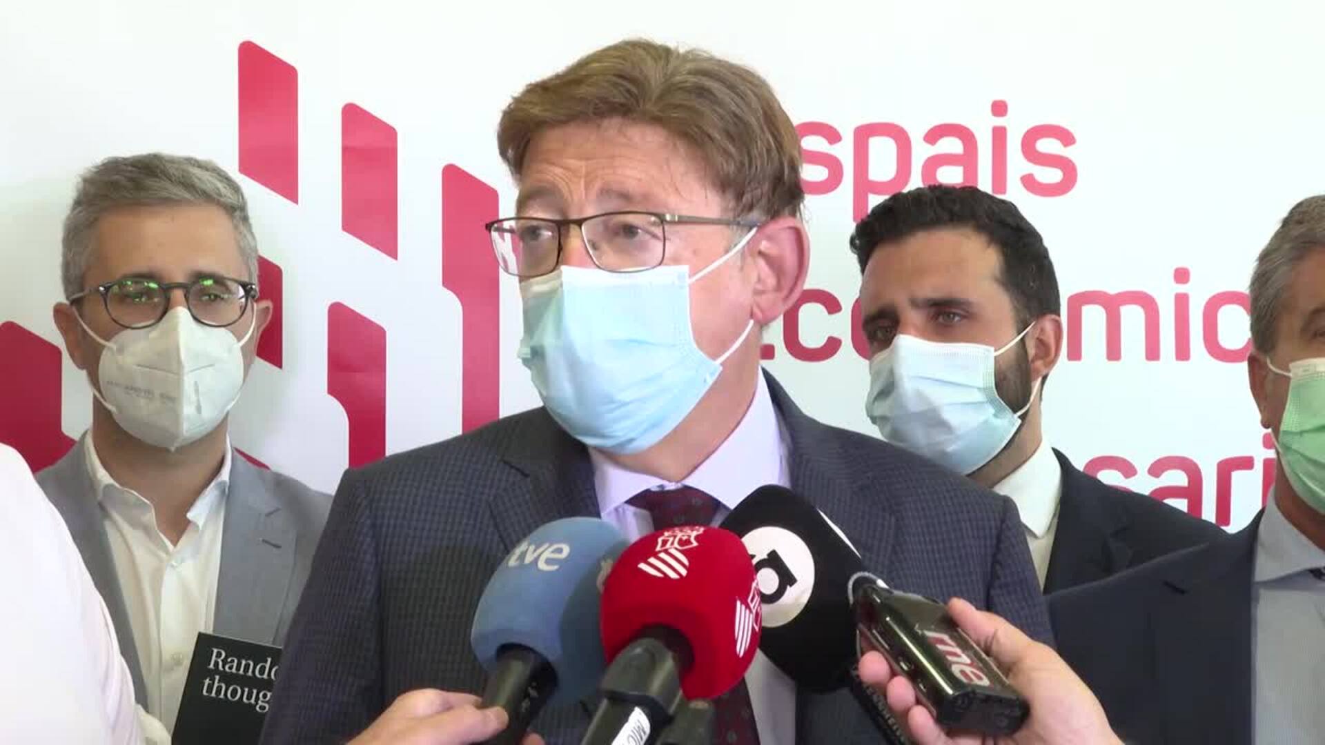 Puig espera avanzar con Moreno en financiación autonómica &quot;sin frentismo&quot;