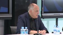 Tebas saca adelante el pacto con CVC con una cláusula que excluye a Real Madrid, Barcelona, Athletic y Oviedo