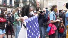 Miles de personas se unen en Barcelona a las protestas globales «Black Lives Matter»