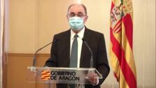 Lambán confina Zaragoza, Huesca y Teruel ante la desorbitada propagación del Covid