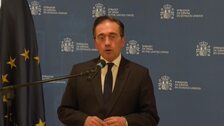 Rubio y Albares dialogan sobre ayuda humanitaria en Gaza y el gasto en defensa de España