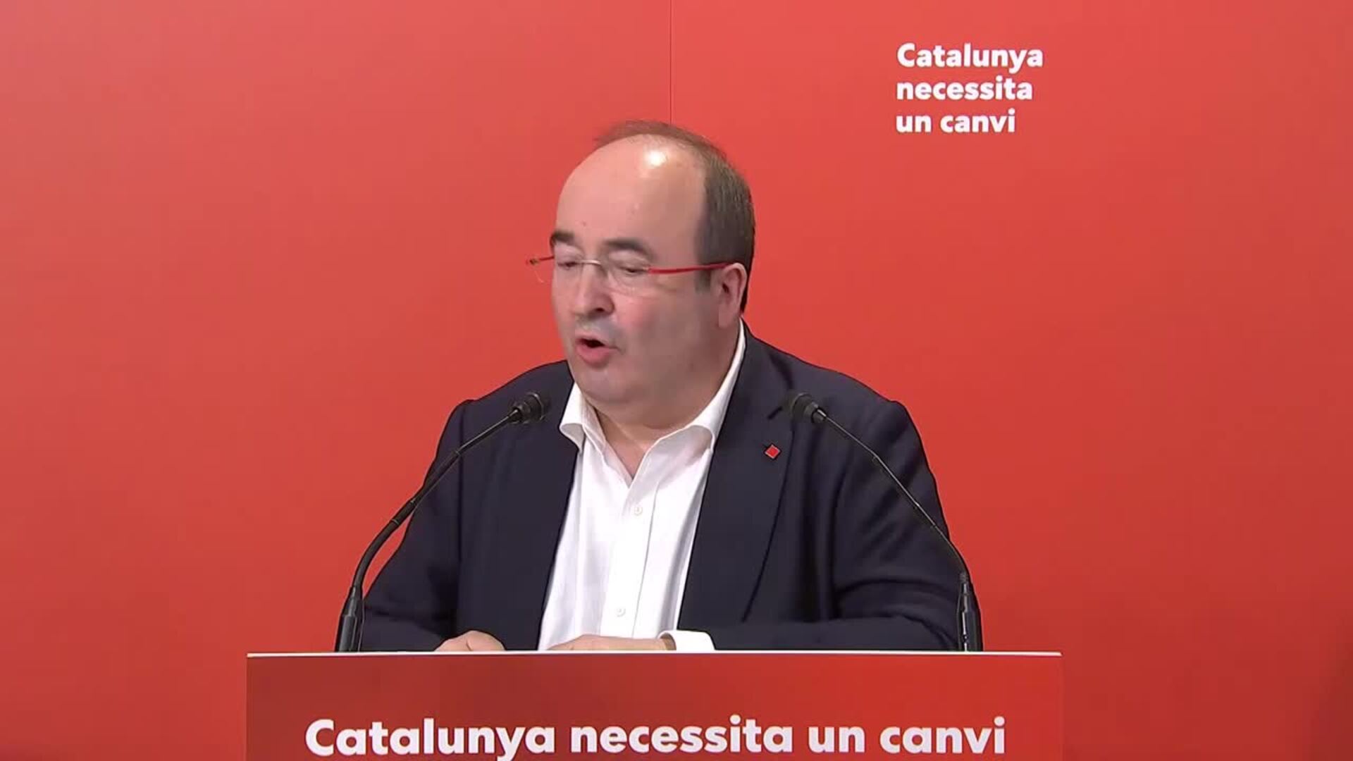 Iceta defiende a Illa como candidato en la &quot;batalla para lograr la presidencia&quot;