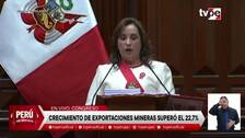 Boluarte reafirma "apuesta y confianza" en minería con altos estándares técnicos y legales