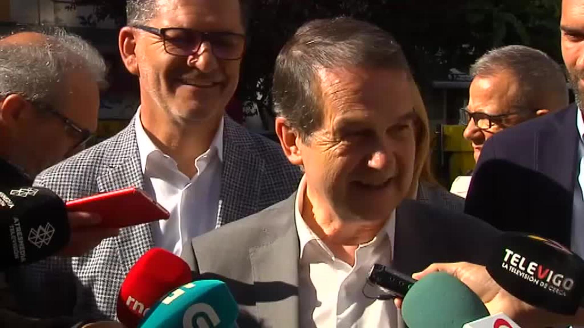 Abel Caballero: «El alcalde de Nueva York me va a llamar para venir a ver las luces de Vigo»