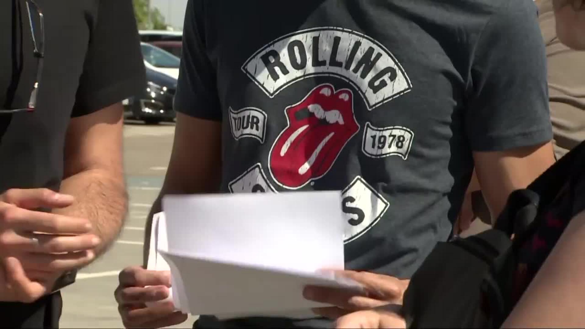 Largas colas para ver a The Rolling Stones en el Wanda