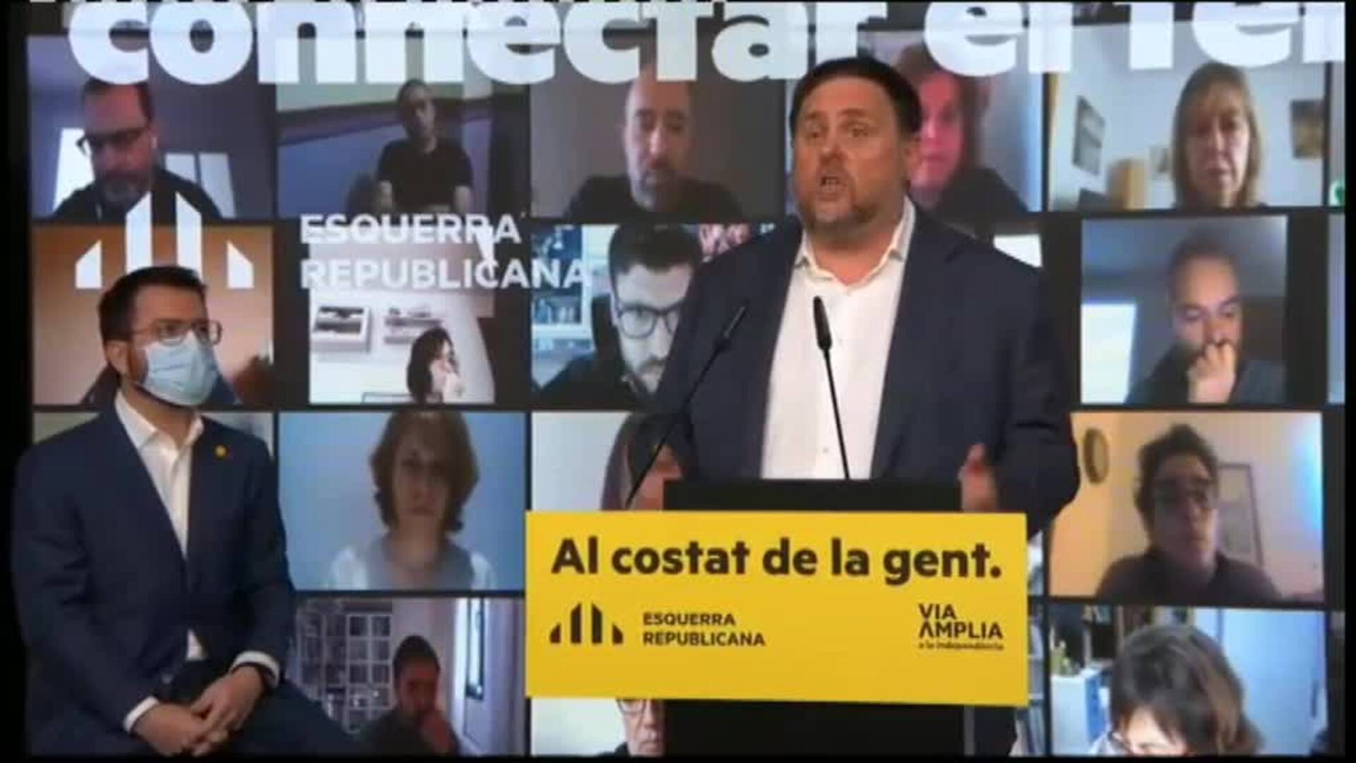Oriol Junqueras pide &quot;no caer en las provocaciones de los de siempre&quot;