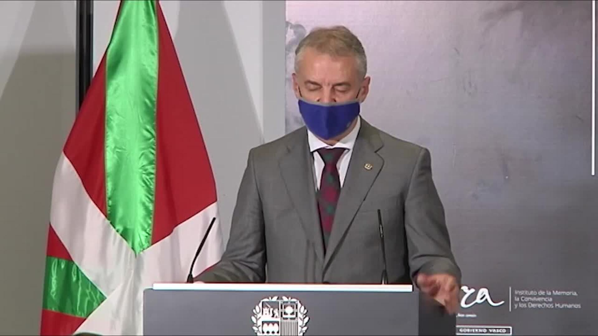 Urkullu y Marlaska acuden a actos por el 10 aniversario del comunicado de ETA