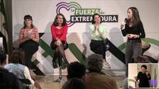 Belarra confía en que Extremadura "sea el primer paso" para la "izquierda transformadora"